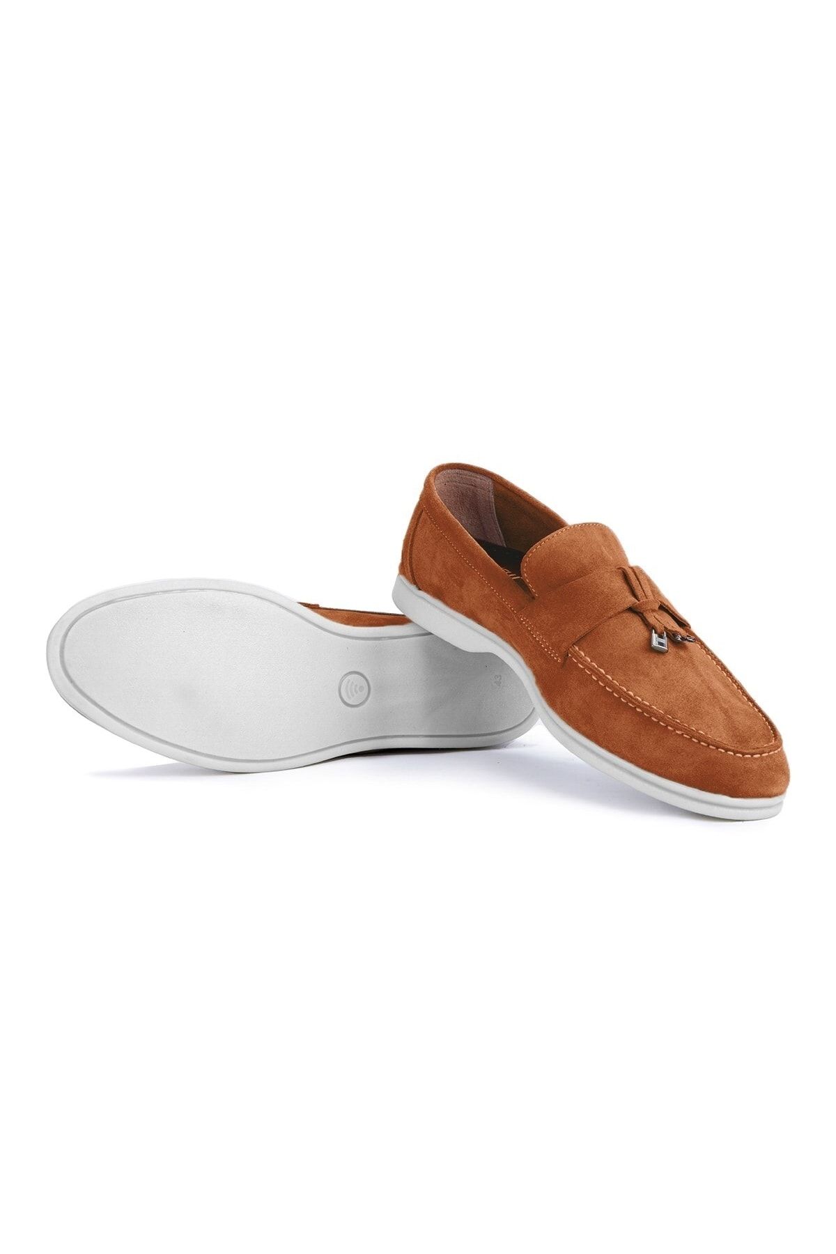 Ducavelli-Cerrar Wildleder Echtleder Herren Freizeitschuhe Loafer Schuhe Hellbraun 2