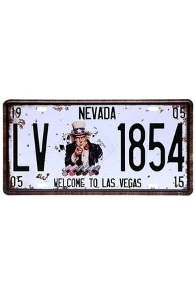 Vintage Las Vegas Nevada Metal Plaka Levha 1530lvne