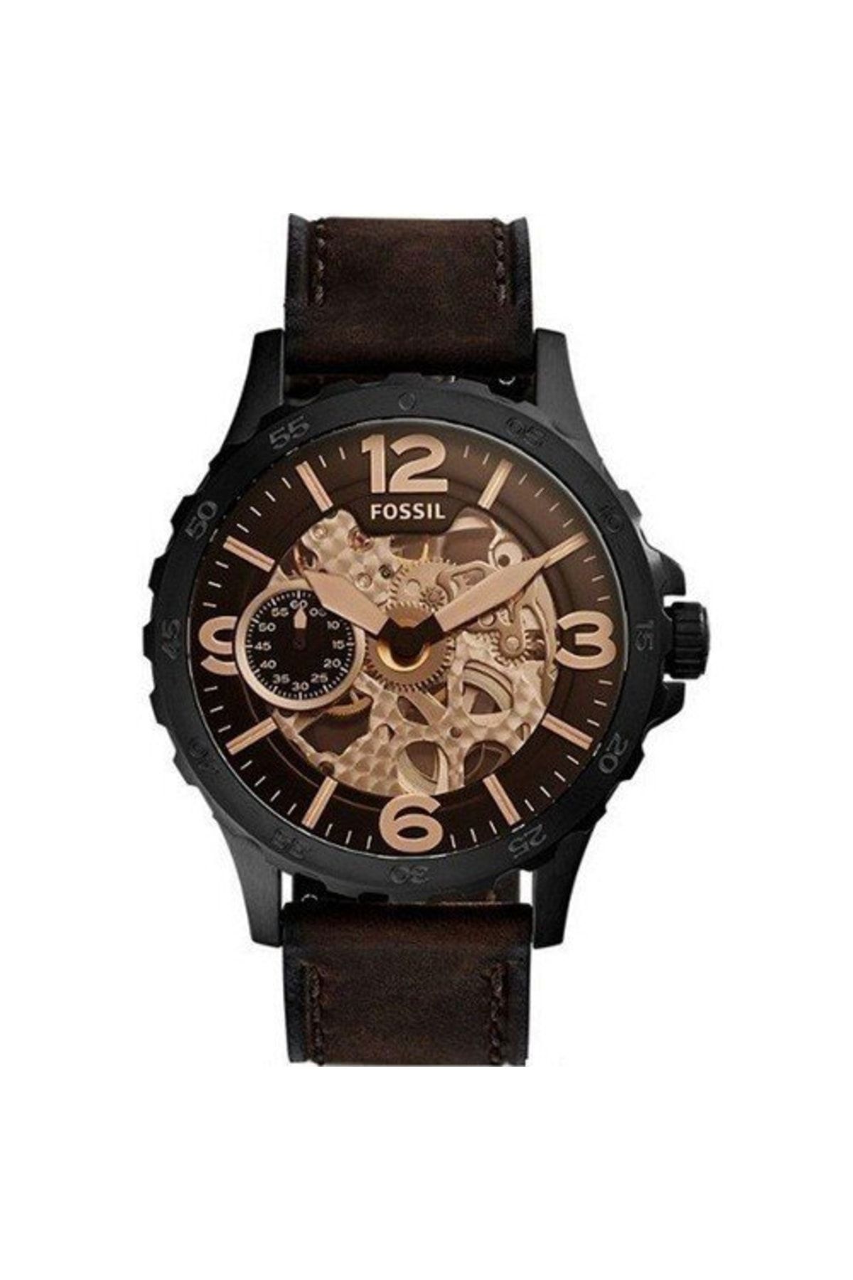 onlinekordon Fossil 24mm Jr1424 Compatible Genuine Leather Watch