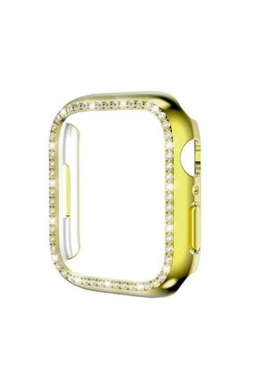 Apple Watch 7 45mm Taşlı Kasa Ve Ekran Koruyucu Diamond TYC00461838776