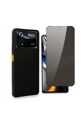 Xiaomi Poco X4 Pro 5g Esnek Dayanıklı Silikon Kılıf Ve Hayalet Gizli Ekran Koruyucu SKU: 439356