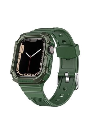 Apple Watch 7 41mm Kordon Dual Apex Resist Yeşil SKU: 344714