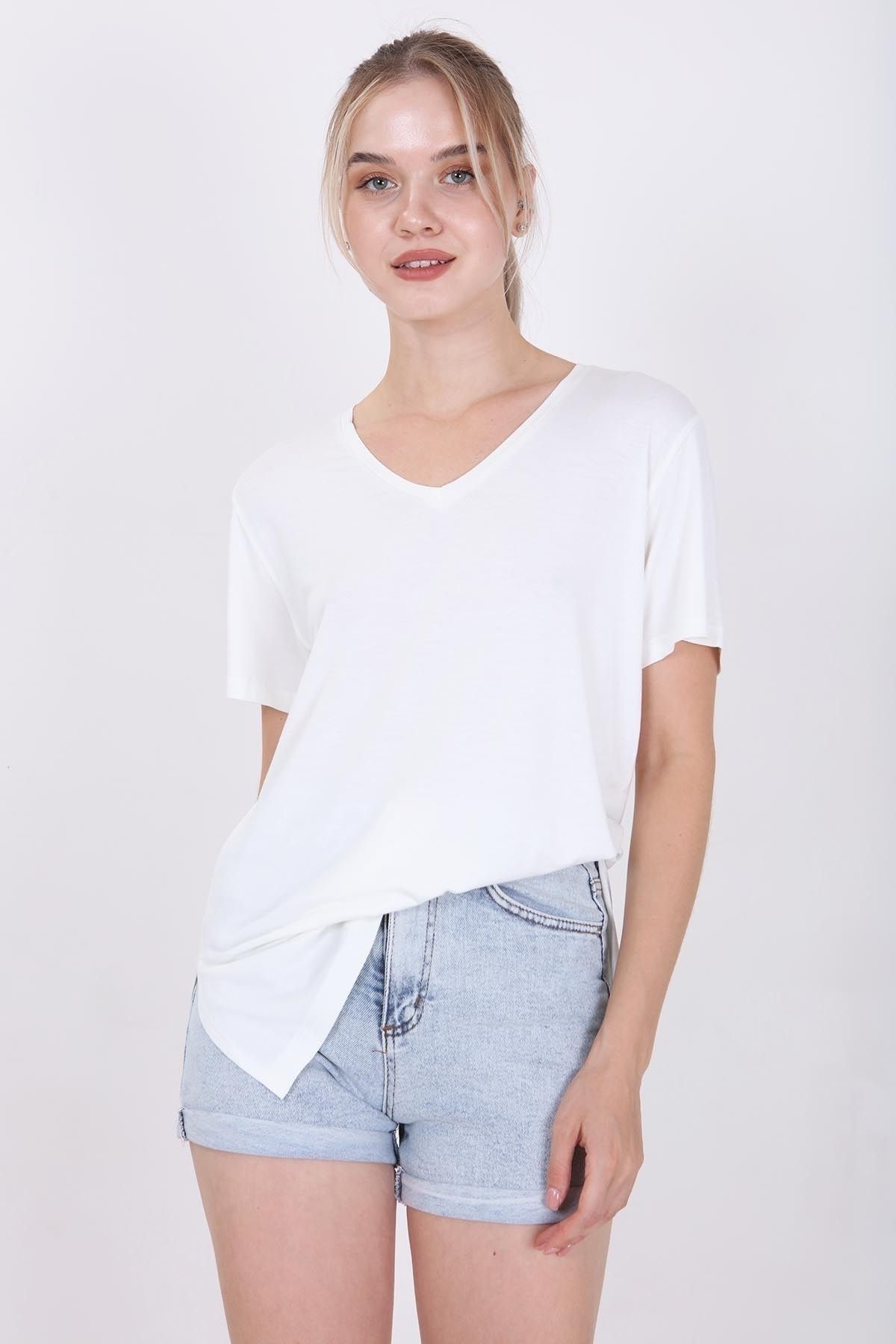 Vitrin T-Shirt Weiß Regular Fit