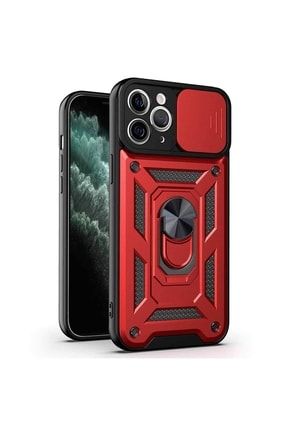 Apple Iphone 11 Pro Max Ile Uyumlu Kılıf Impact Resistant Kırmızı SKU: 343812