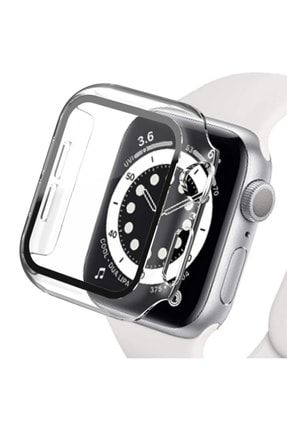 Apple Watch 7 45 Mm Ekran Koruyucu Cam 360 Derece Kasalı Tam Kaplama SKU: 204627