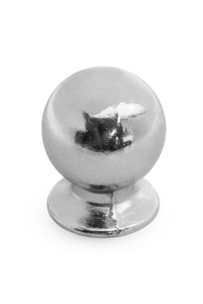 Misket Düğme Çekmece Dolap Kapak Kulpu Kulbu Krom Metal Kulp 19967-004