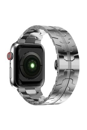 Apple Watch 42mm Tüm Serilere Paslanmaz Çelik Metal Kordon SKU: 380701