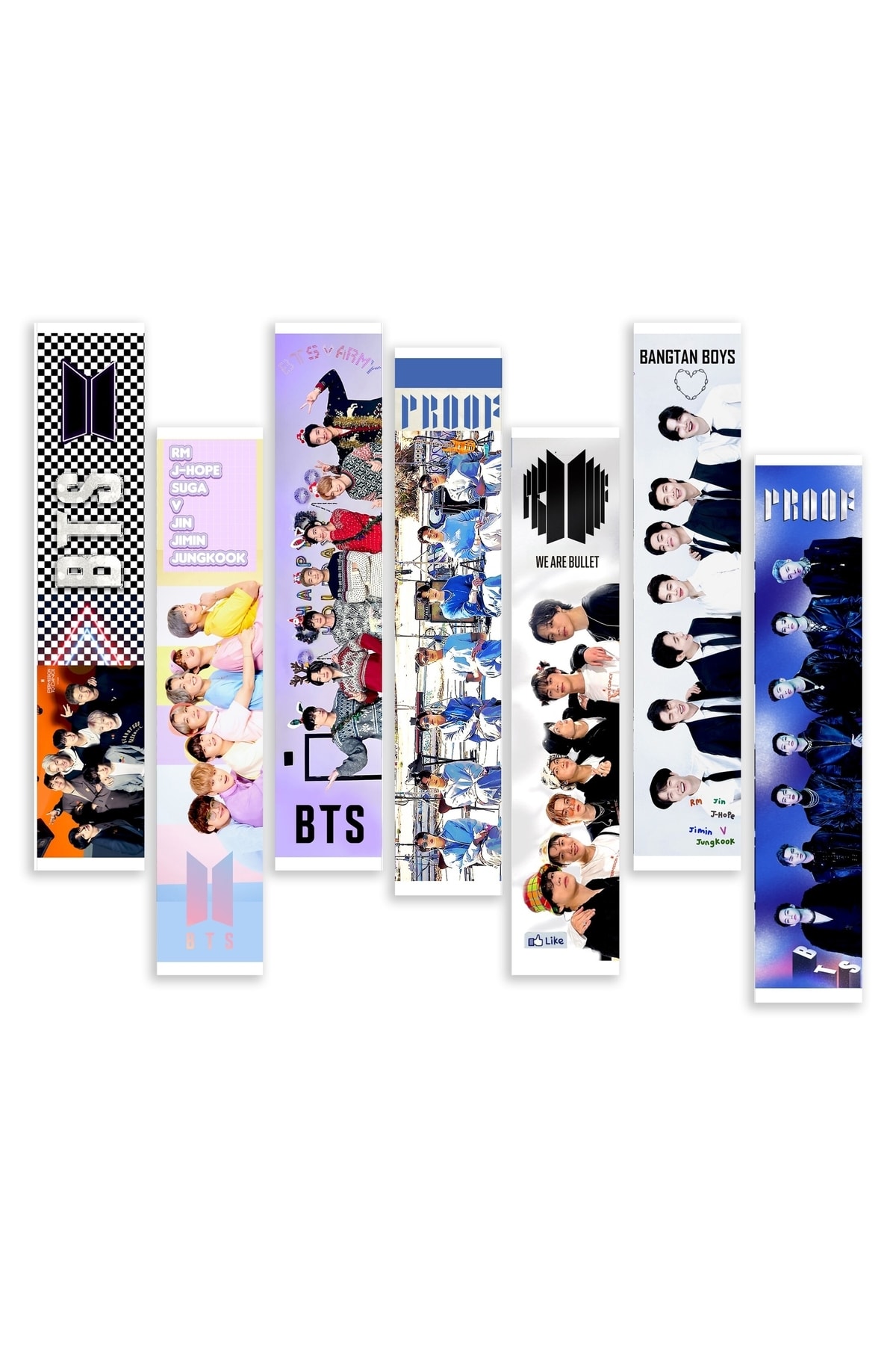 Güneş Kırtasiye Bts Bookmark 7 Pieces- Trendyol