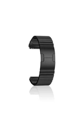 Huawei Watch Gt3 42mm Parçalı Çizgi Dizayn Ayarlanabilir Metal Kordon SKU: 410529
