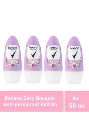 Sexy Bouquet 50 ml Kadın Roll On 4'lü TaBiiKi8710847860836-004