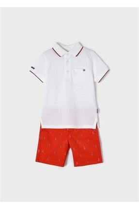 Erkek Çocuk 2 Li Polo Tişört Şort 03269-258