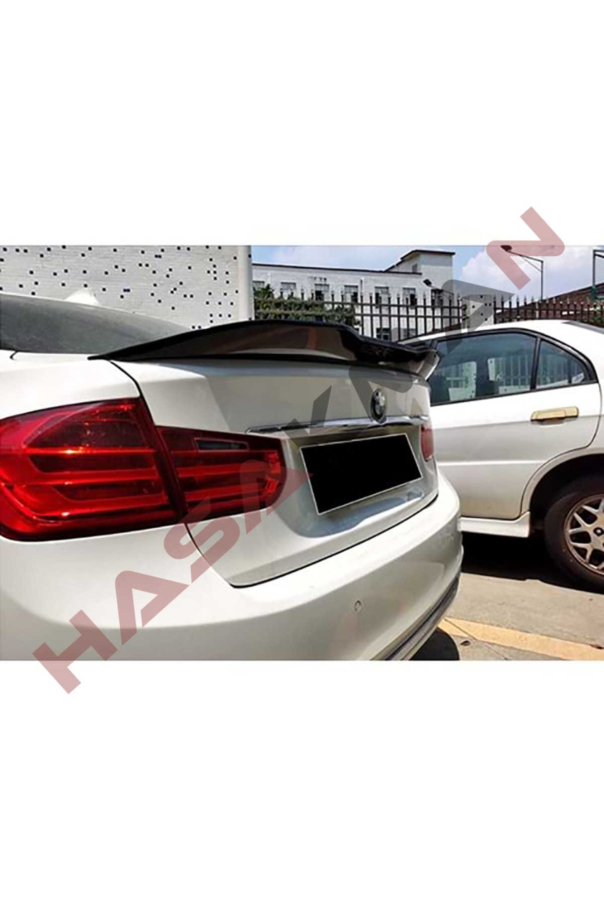 HasAkman Bmw F30 3 Serisi Custom Bagaj Üstü Spoiler Boyalı 2012 2013 2014 2015 2016 2017 2018 Ithal