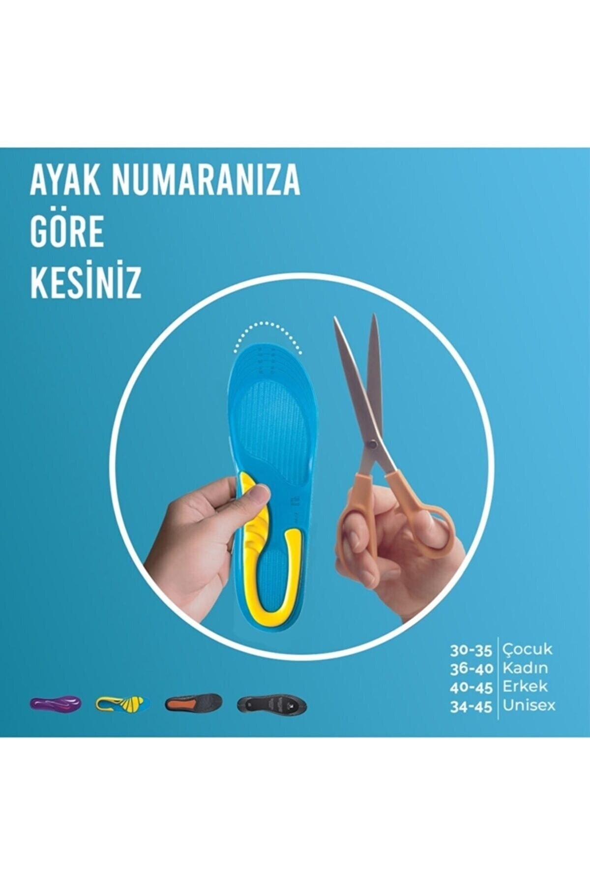 Pegai Topuk Dikeni, Düz Tabanlık, Içe Basma Önleyici Ayakkabı Tabanlığı 4