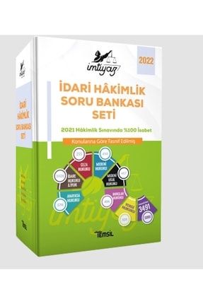 Imtiyaz Idari Hakimlik Soru Bankası Seti Yayınları 2022 9786252022026