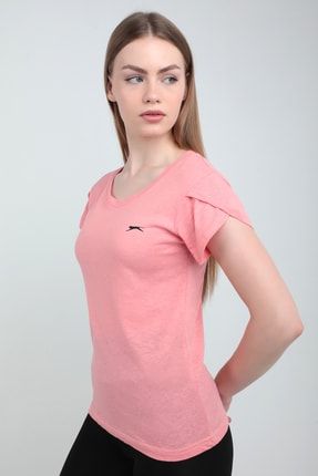 Mıkala Kadın T-shirt Pudra ST12TK223