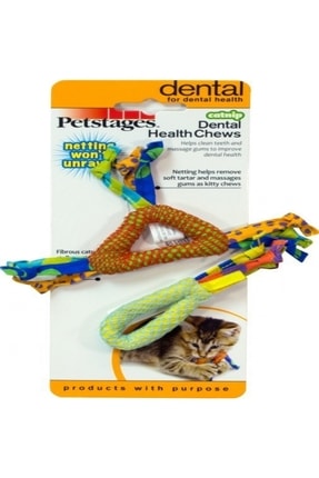 PetStages Dental Health Chews Kedi Çiğneme Oyuncağı - Kedi Otlu Catnipli