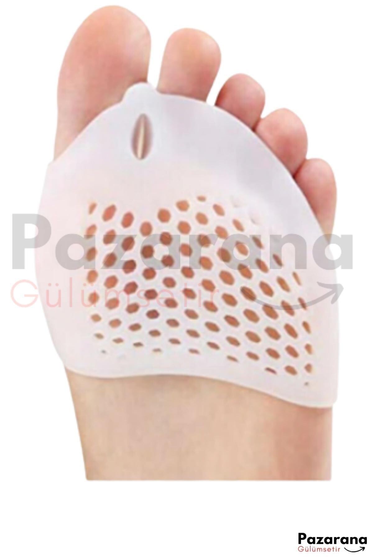 Ayak Parmak Ayırıcı Makaralı Ayıran Gömlek Silikon Bunyon Hullux Valgus Çift Ped Nasır 2