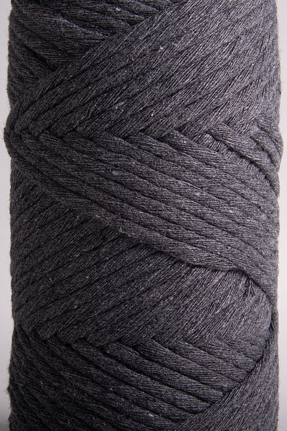 SENSY-Premium Combed Macrame Macrame Hobby Floss Dark Gray 3
