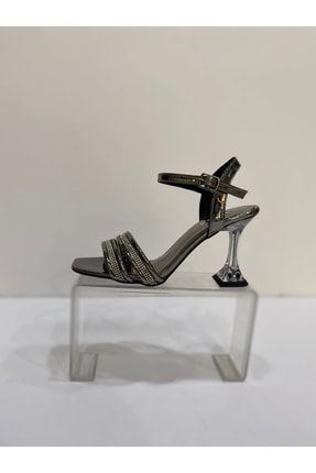 Kadın Topuklu Sandalet Ayakkabı 2299