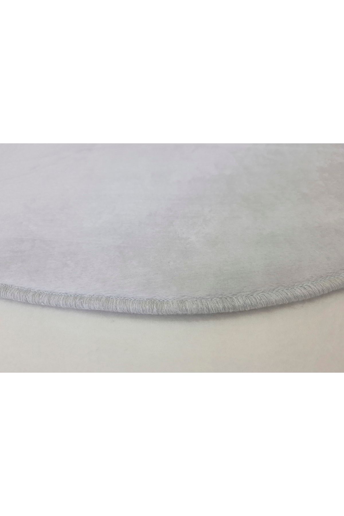 Bonny Home-أناتوليا رمادي 2 قطعة 80x140 + 50x70 سم حجم كبير طقم سجادة حمام طقم مرحاض 4
