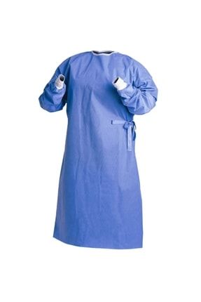 Cerrahi Box Non-Steril Doktor Önlüğü Lastikli Tek Kullanımlık 50 gr Ss-Sms Kumaş 56481256