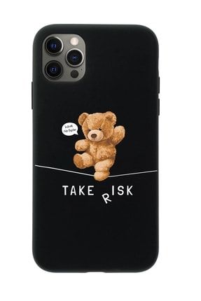 Iphone 12 Pro Max Uyumlu Take Risk Premium Silikonlu Telefon Kılıfı iph12pmxsyhtakerisk