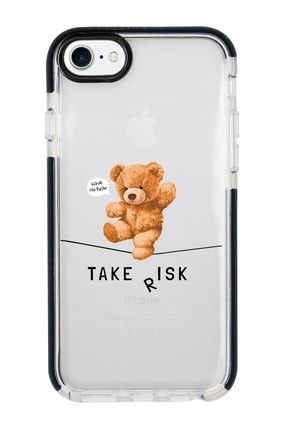 Iphone 8 Take Risk Candy Bumper Silikonlu Telefon Kılıfı MCCBTKRSK33
