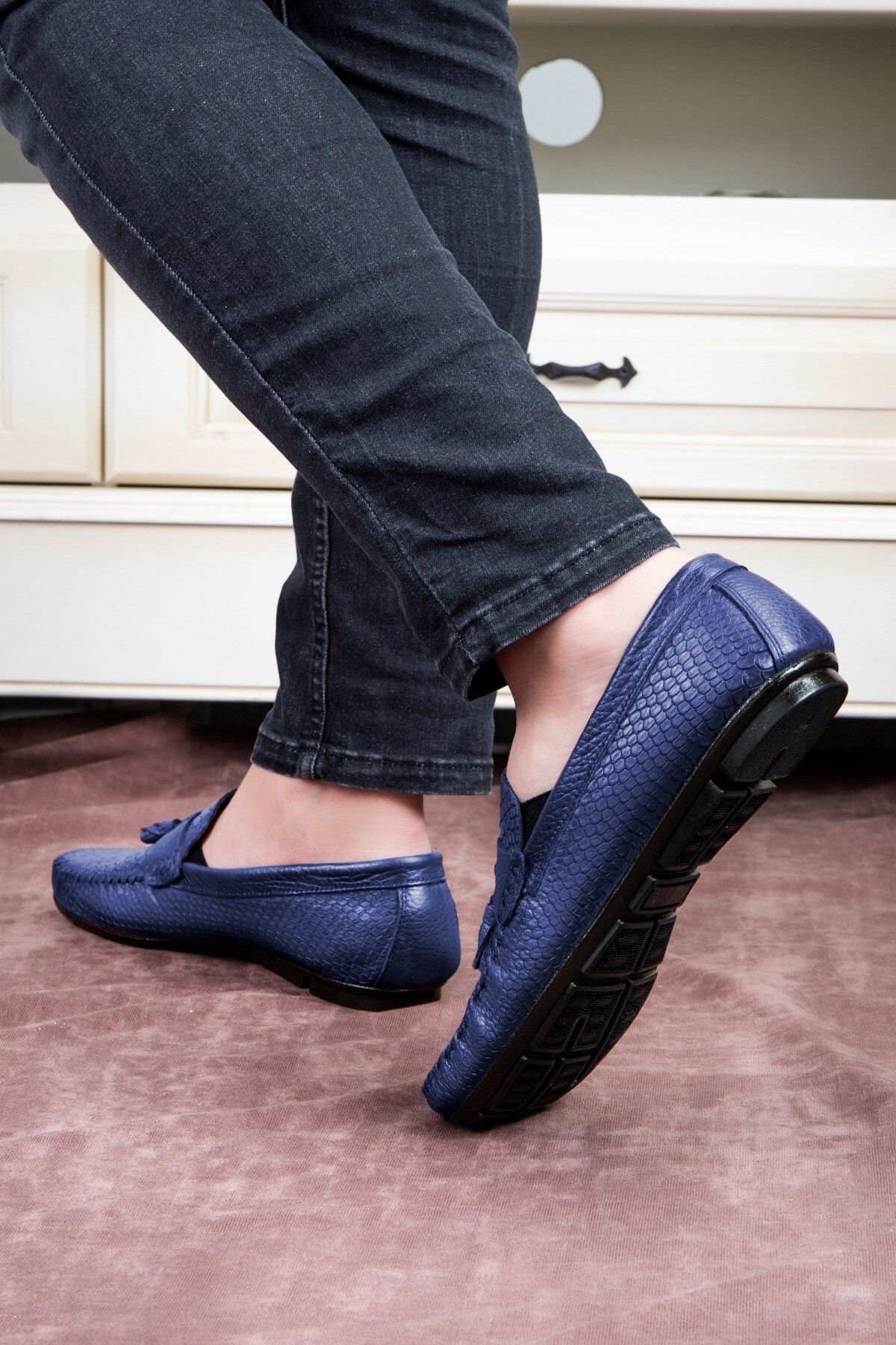 Array Hakiki Deri Erkek Günlük Ayakkabı, Rog Loafer Ayakkabı - 7