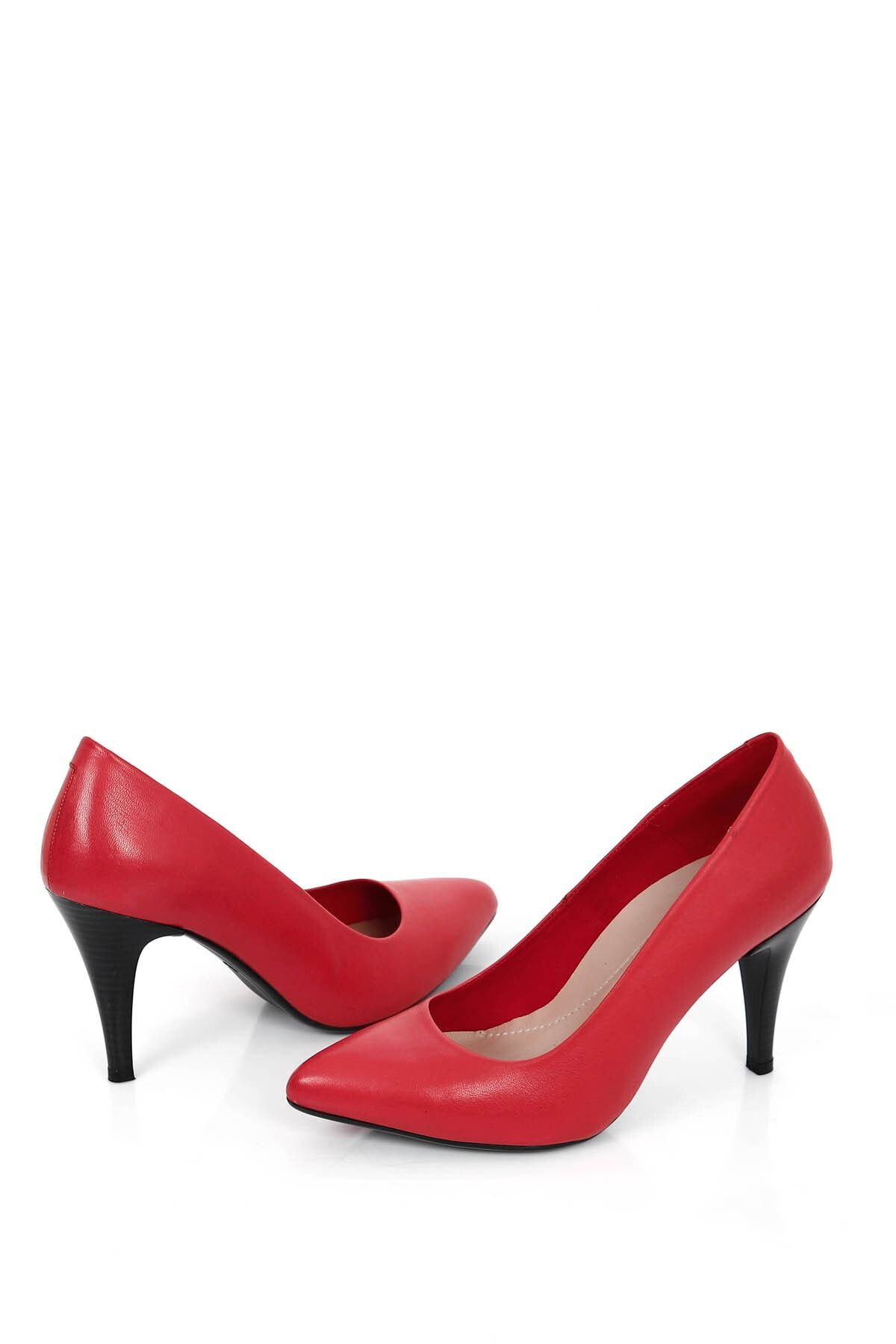 GÖNDERİ(R) High Heels Rot Pfennigabsatz/Stiletto Fast ausverkauft