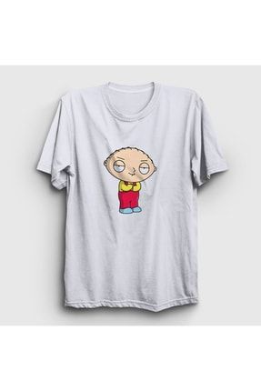 Unisex Beyaz Stewie Griffin Family Guy T-shirt 301051tt