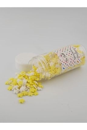 Sprinkles Sarı Beyaz Papatya Şeker 65 Gr CMP-CN-YP-GD-SKR-YP1803015