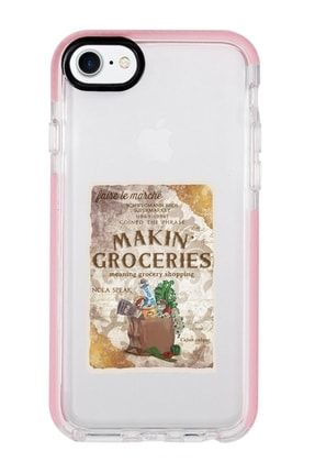 Iphone 7 Makin Groceries Candy Bumper Silikonlu Telefon Kılıfı MCCBMKNGRCRS29