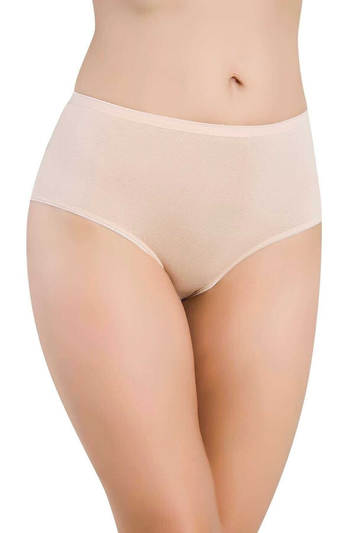 Papatya Women's High Waist Bamboo 6-Piece 100% Cotton Modal Panties Extra  Comfortable Underwear - Trendyol