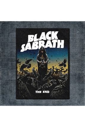 Black Sabbath Sırt Yaması, Black Sabbath The End Back Patch 202200218