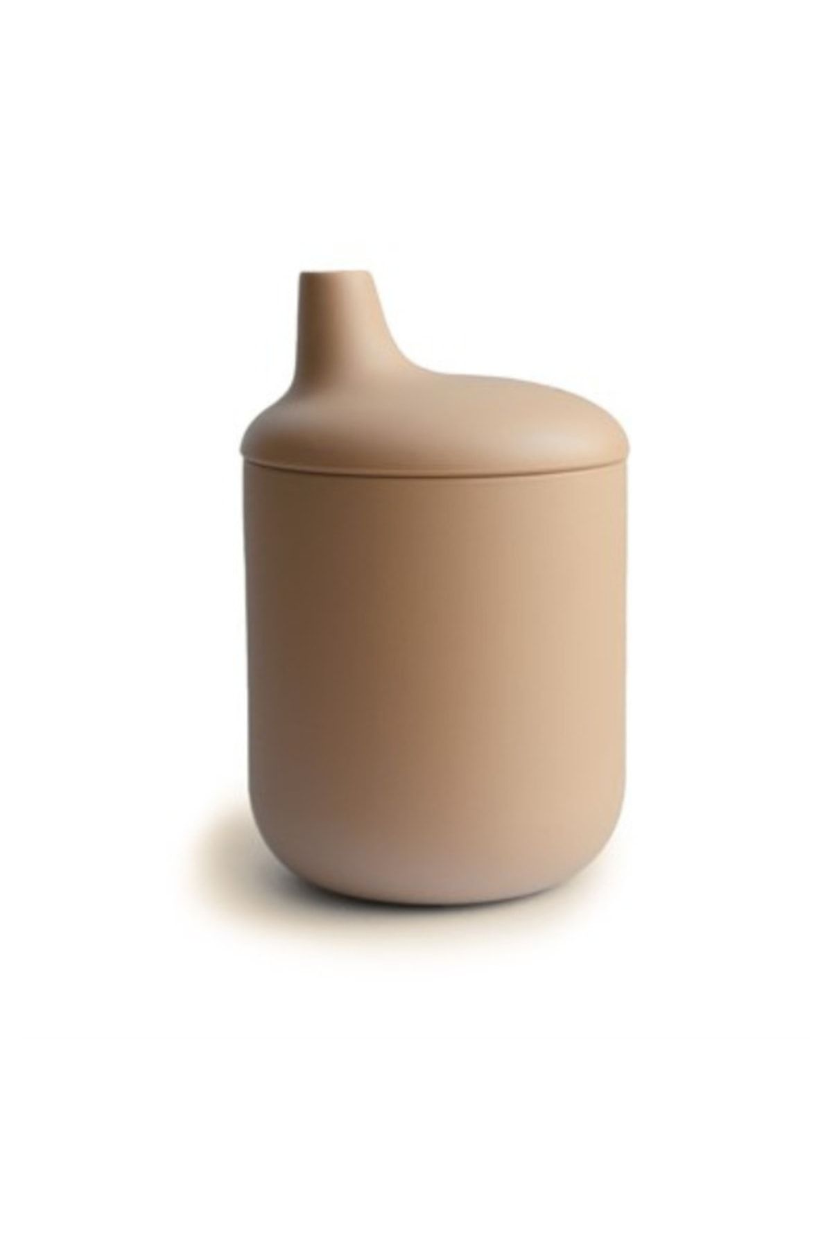 Mushie Pipetli Silikon Sippy Cup - Natural