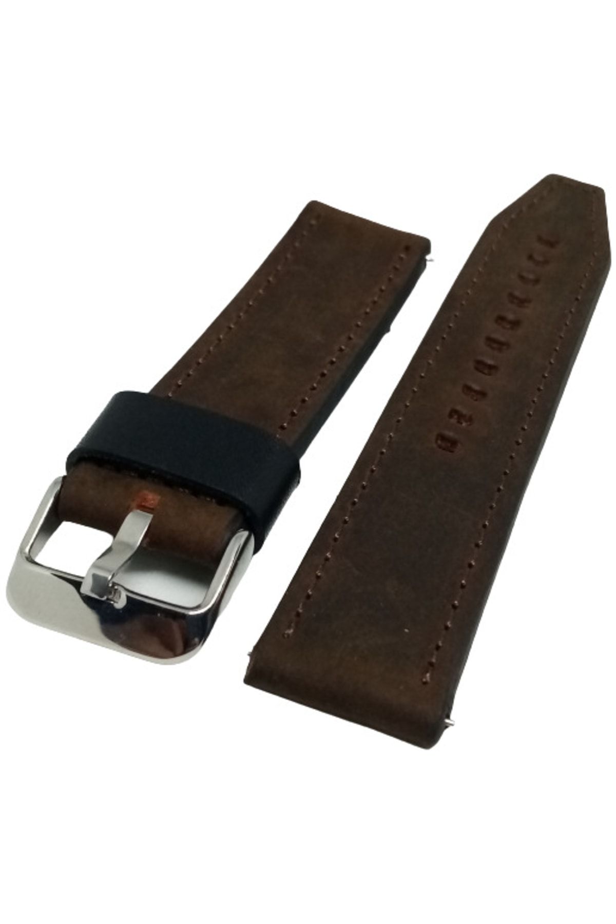 onlinekordon Fossil 22mm Ch2885 Compatible Leather Watch Band