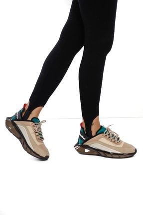 Kadın Bej Multi Air Taban Sneaker Spor Ayakkabı Sierra