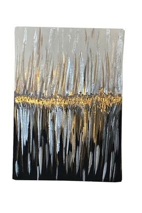 El Yapımı Tuval Üzerine Akrilik Boyama 35x50 Ölçülerinde Dekoratif Resim Tablo ZZRE390015