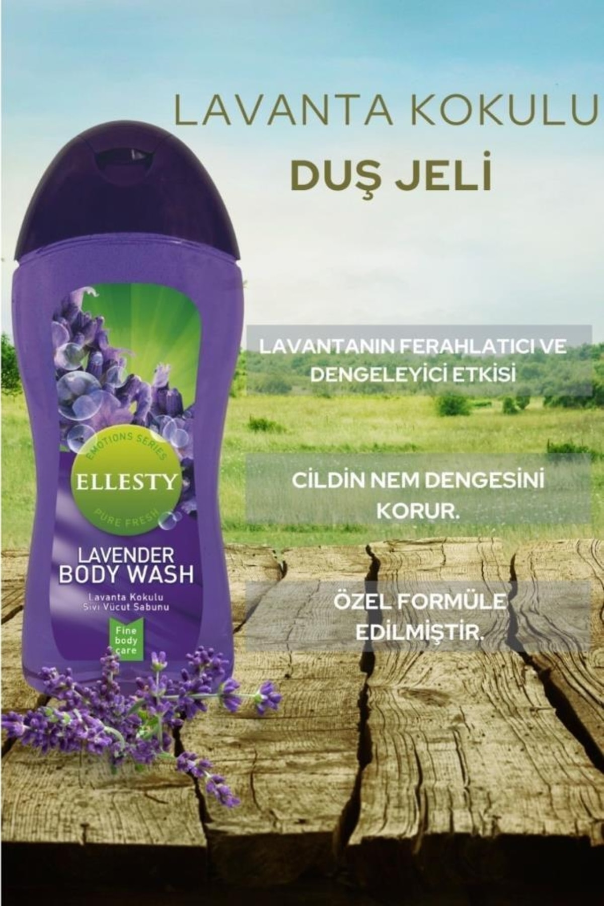 ژل و کرم دوش زنانه – مردانه  ELLESTY | GLN0572-0558 اورجینال - تصویر 3