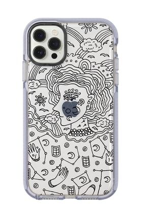 Iphone 12 Pro Max Art Of Astrology Candy Bumper Silikonlu Telefon Kılıfı MCCBARTOFASTRLGY49