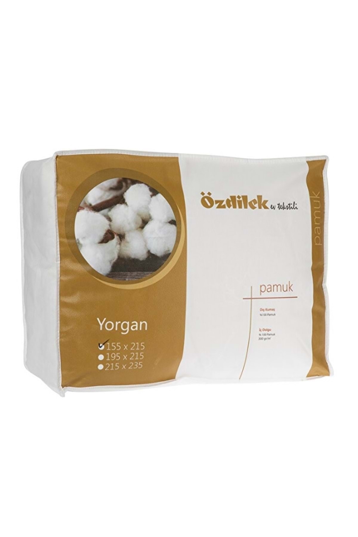Özdilek Tek Kişilik %100 Pamuk Yorgan (155x215)