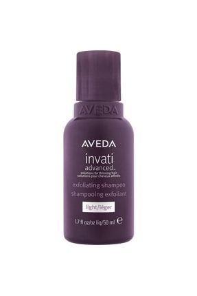 Invati Advaned Exfoliating Light Natural Vegan Anti Hair Loss Shampoo 50ml Travel Size bukadevammini1kod445