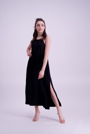 Yırtmaçlı Elbise 111-2219-201-0005-200