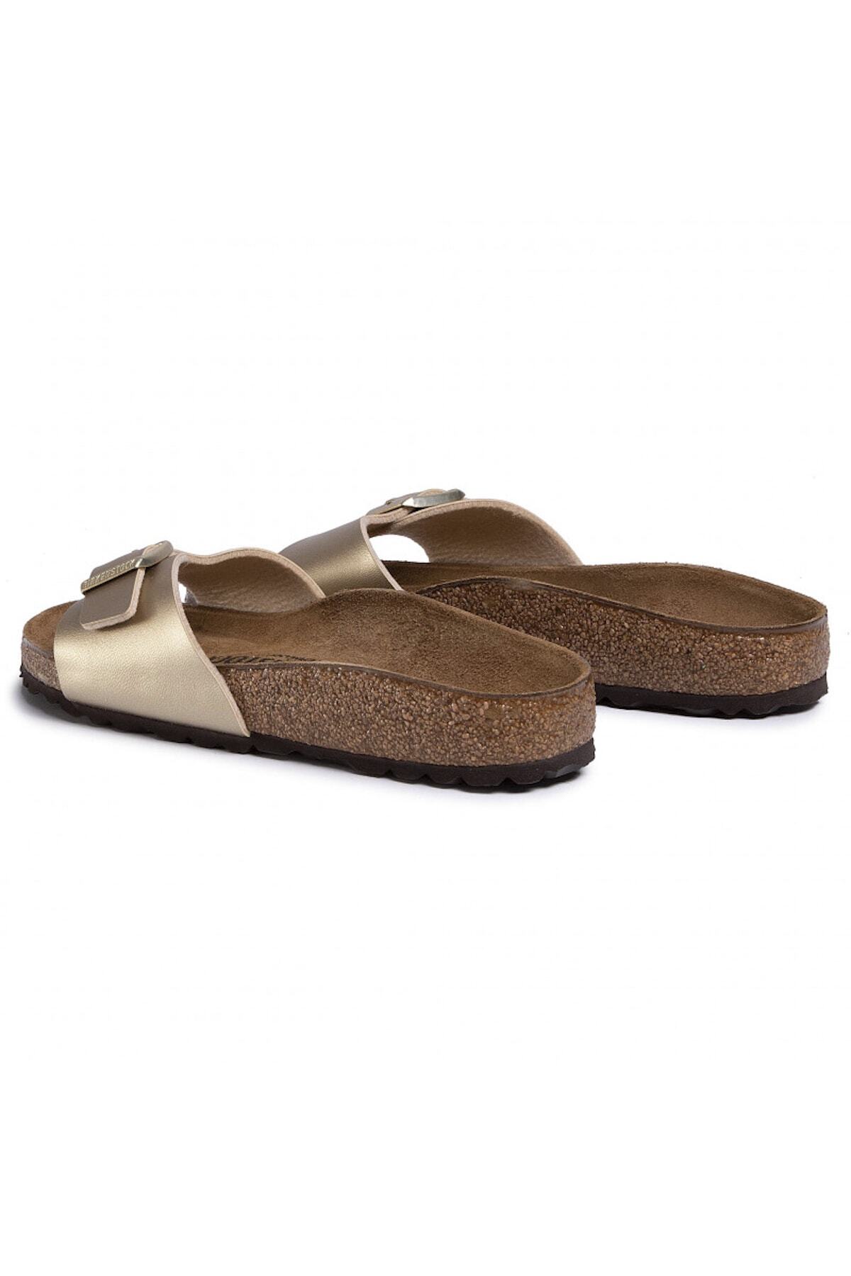 دمپایی بیرکن استاک زنانه  طلایی اسپرت راسته      کژوال/روزمره | Birkenstock 1BRKW2022001 DE - تصویر 4