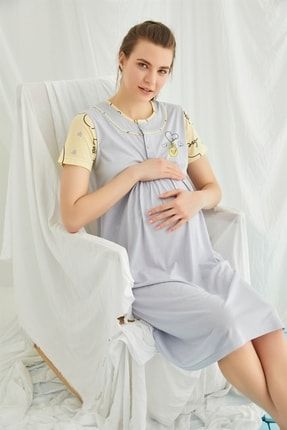 Hamile Kadınlar İçin Uyku Gömleği 2054