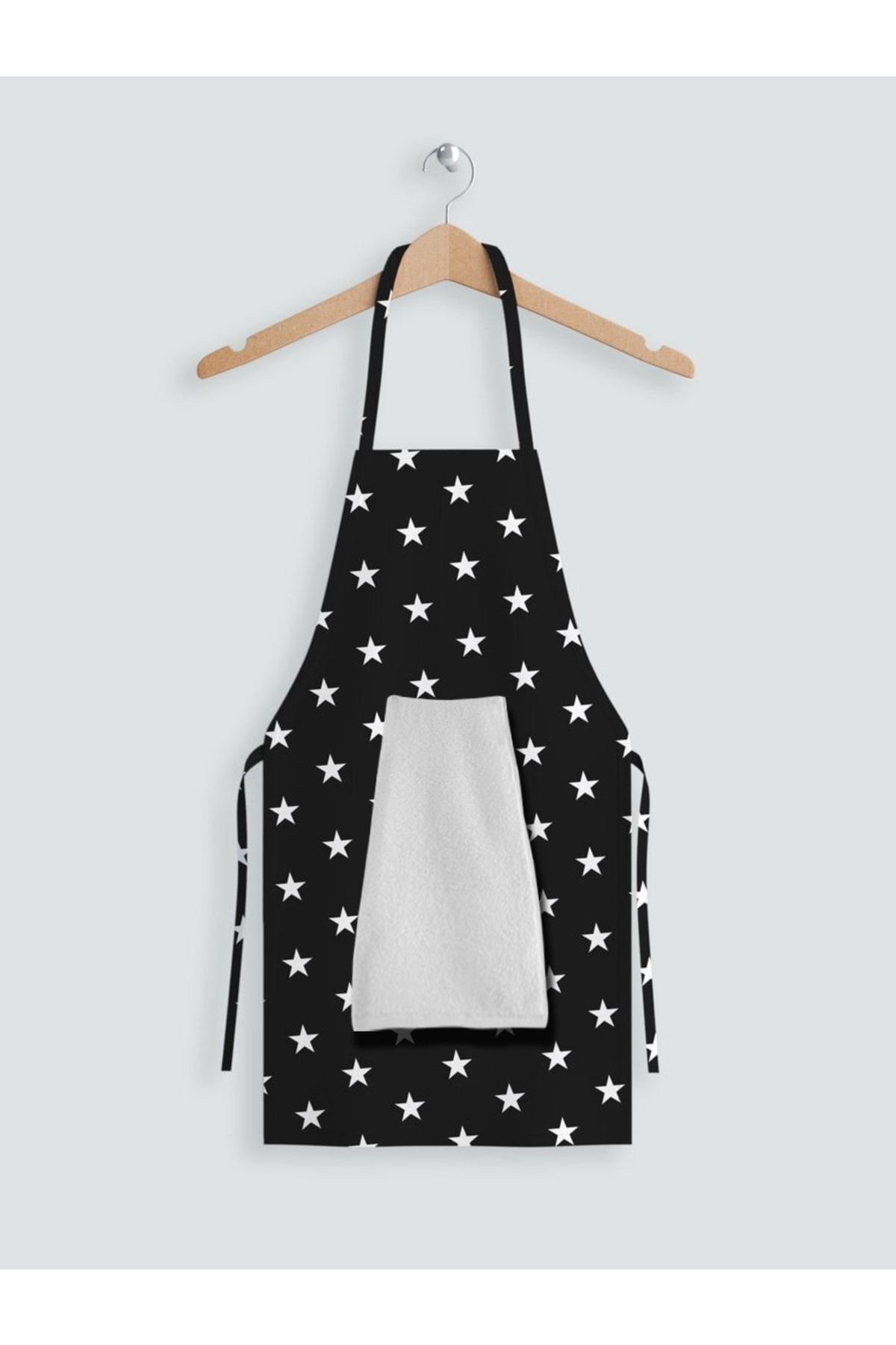 enmalife-Easy to Install and Remove Towel Kitchen Apron - Velcro 1