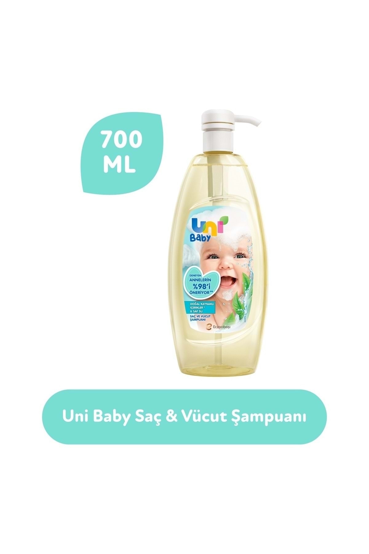 شامپو کودک و نوزاد   Uni Baby | PAKETUNİBABY131 اورجینال - تصویر 2