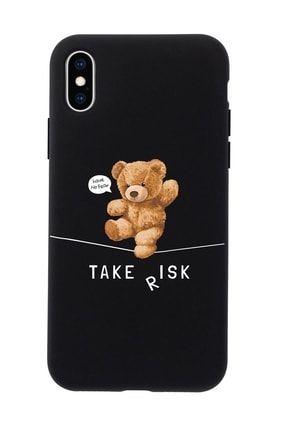 Iphone Xs Max Uyumlu Take Risk Premium Silikonlu Telefon Kılıfı iphxsmxsyhtakerisk