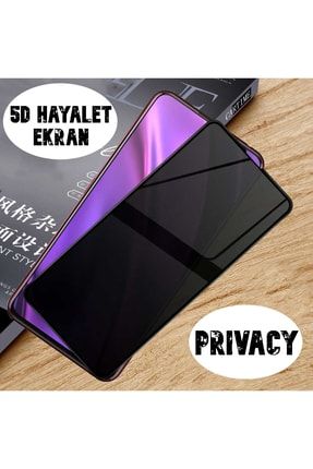 Oppo A74 4g Hayalet Cam 5d Privacy Ekran Koruyucu Çizilmez - Siyah TYC00476023198