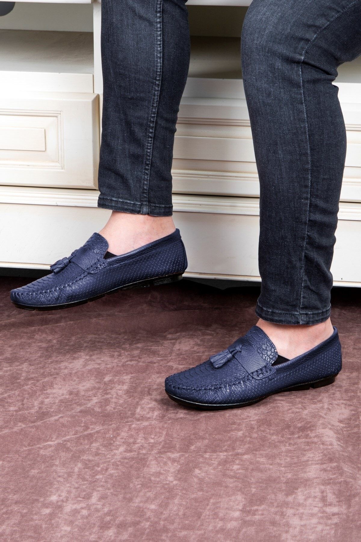 Array Hakiki Deri Erkek Günlük Ayakkabı, Rog Loafer Ayakkabı - 5